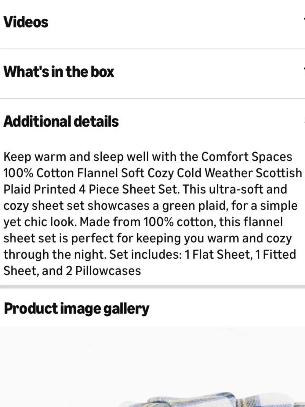 Comfort Spaces Cotton Flannel Sheets King Size
